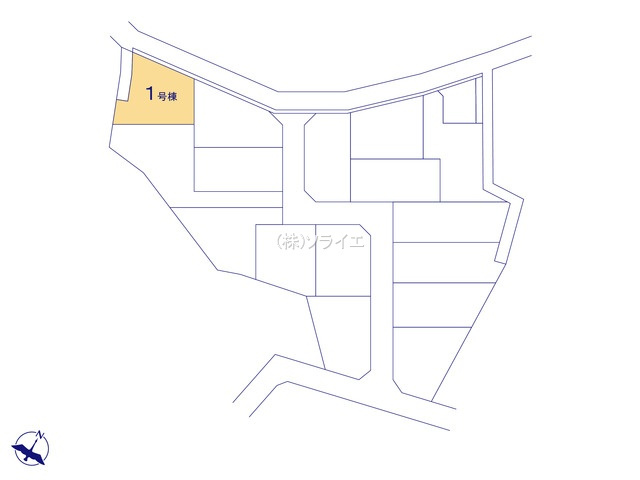 戸建 入間市高倉５丁目の区画図