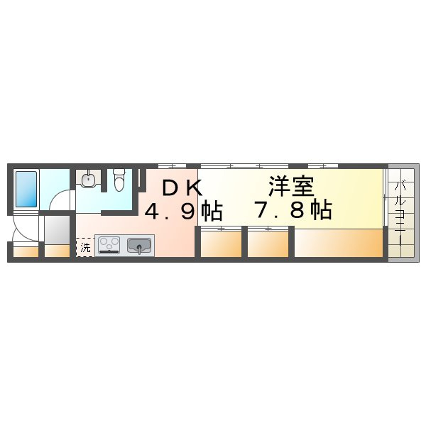ワコーレビータ月見山の間取り