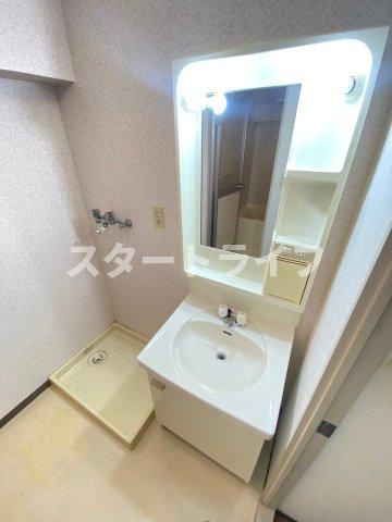 大阪市東淀川区淡路１丁目の賃貸マンションの洗面所