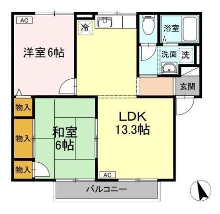 グッドワンの間取り
