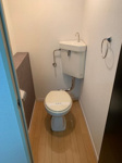 【トイレ】 | 愛和九大前ビル | 落ち着いたトイレです