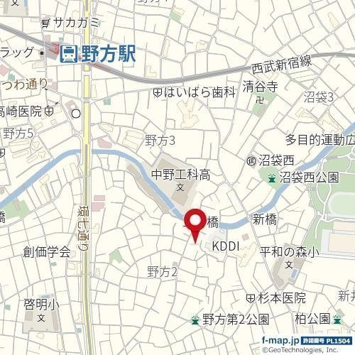 野方ＢＡＳＥの地図