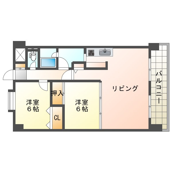 サントピア須磨の間取り
