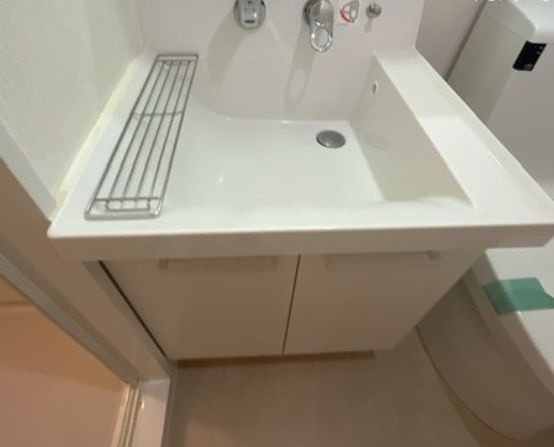 エステムプラザ凌雲閣の洗面所|コンパクトで使いやすい洗面所