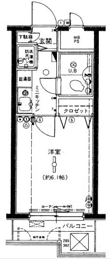 ワコーレ河辺Ⅱの間取り