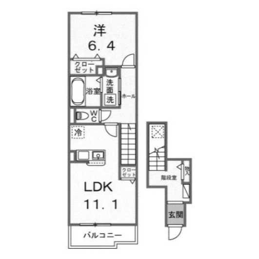 【間取り】 | ベル　ソーレ　メゾン
