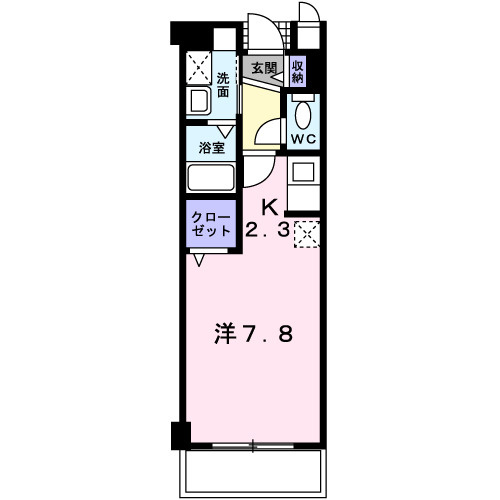 フォンテーヌの間取り|間取図