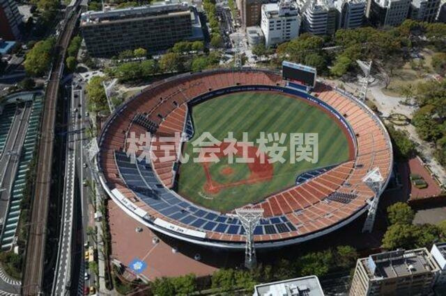 ガーラ横濱関内グランドステージの庭|横浜スタジアム