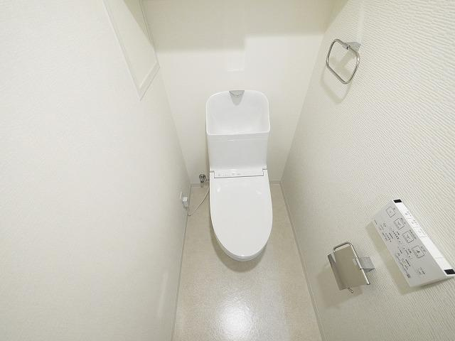 ラ・プリュスのトイレ|シンプルで使いやすいトイレです