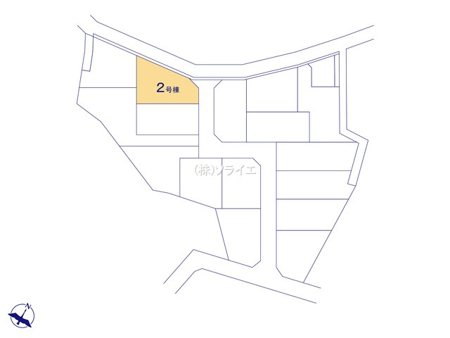 入間市高倉10期　全15棟　新築戸建　グラファーレの区画図