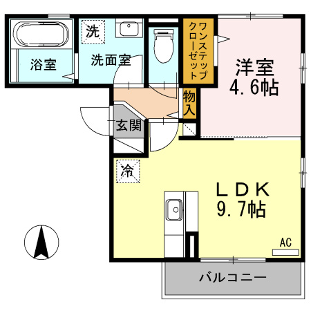 アビコシオンの間取り
