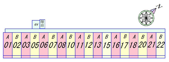 【区画図】 | センチュリー玉川 | 全体図です