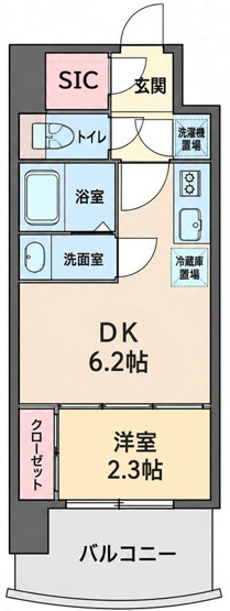 【間取り】 | セレニテ梅田北グランデ