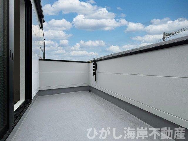 茅ヶ崎市下町屋２丁目　新築戸建　全5棟のバルコニー|バルコニー