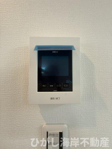 茅ヶ崎市下町屋２丁目　新築戸建　全5棟のセキュリティ|TVモニター付きインターフォン