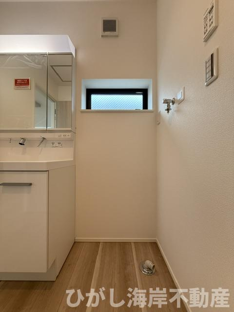 茅ヶ崎市下町屋２丁目　新築戸建　全5棟のランドリースペース|洗濯機置場