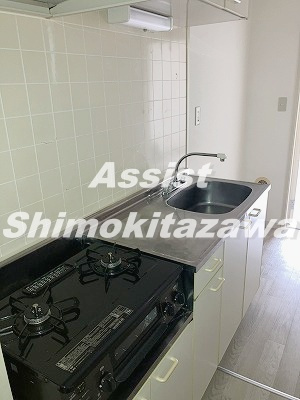 世田谷区代沢２丁目のアパートのキッチン