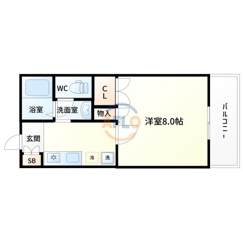 ドミトリオ仁王田の間取り|ドミトリオ仁王田　間取り