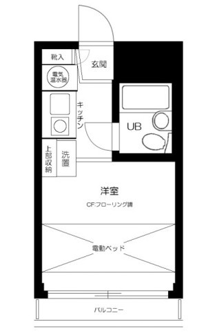 ピアレス上池袋の間取り|間取りです。