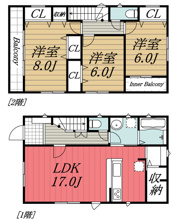 【間取り】 | Kolet千葉小倉台