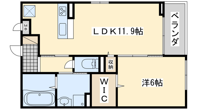 【間取り】 | プレッソ　リンクウ