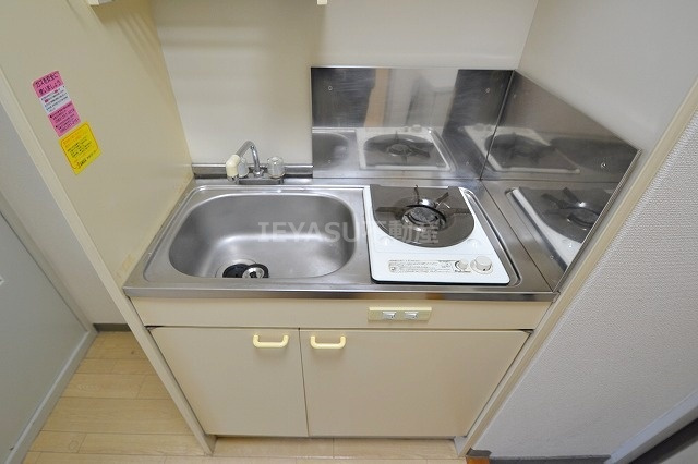 広島市西区東観音町の賃貸マンションのキッチン