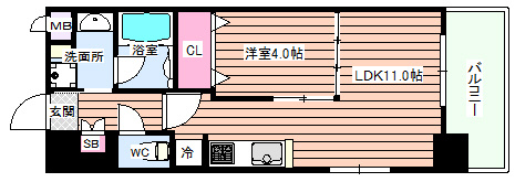 【間取り】 | 江坂　和