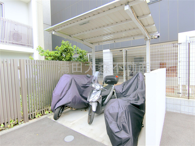 イプセ蒲田Ⅲのその他共用部分|バイク置き場　空き状況等詳細はお問合せください。