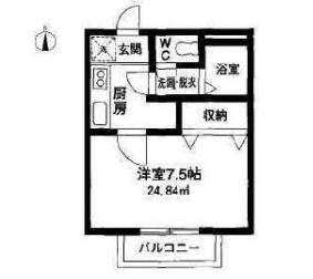 エクセルハイムⅡの間取り