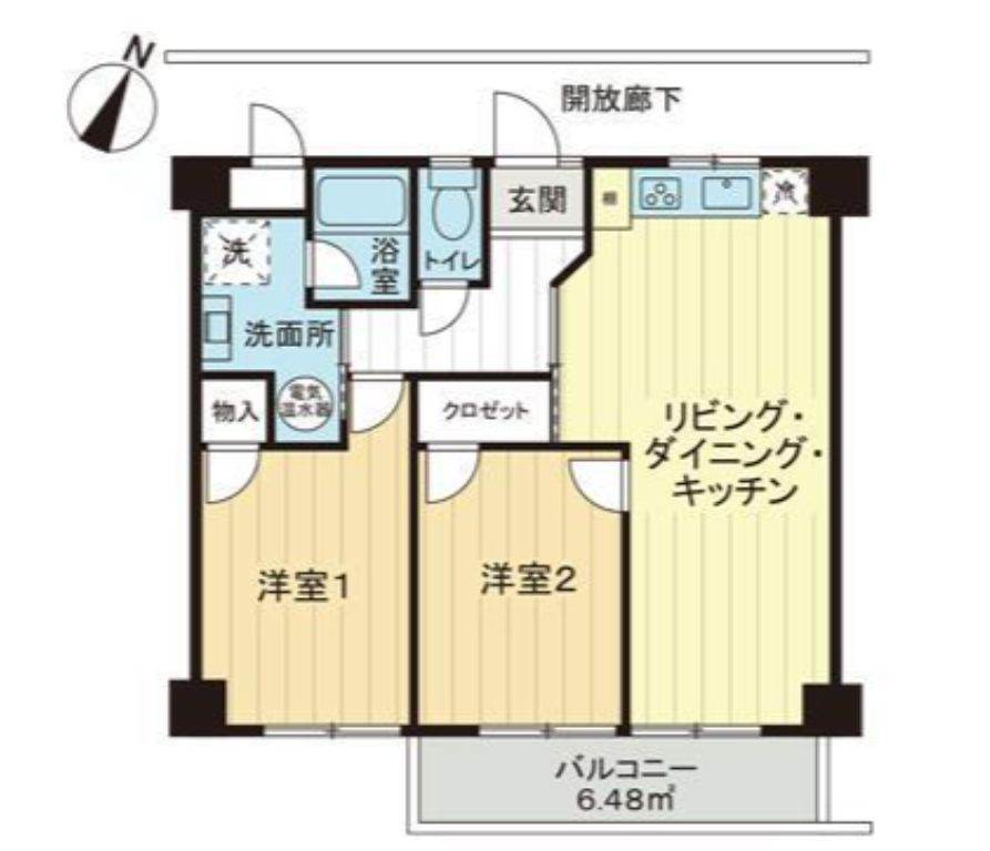 ルミネ木場公園の間取り