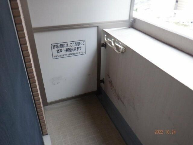 パレステュディオ池袋駅前のバルコニー