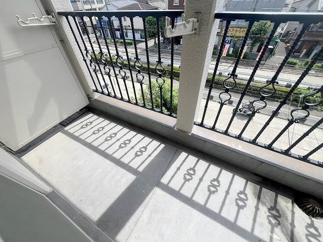オークフロントのバルコニー