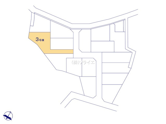 入間市高倉10期　全15棟　新築戸建　グラファーレの区画図