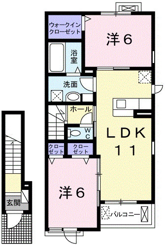 アネラの間取り