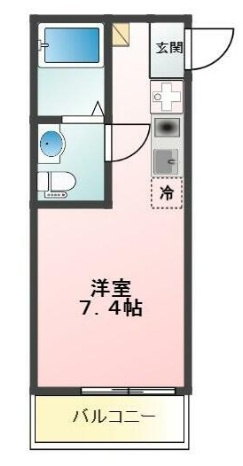 Glanz氷川町の間取り