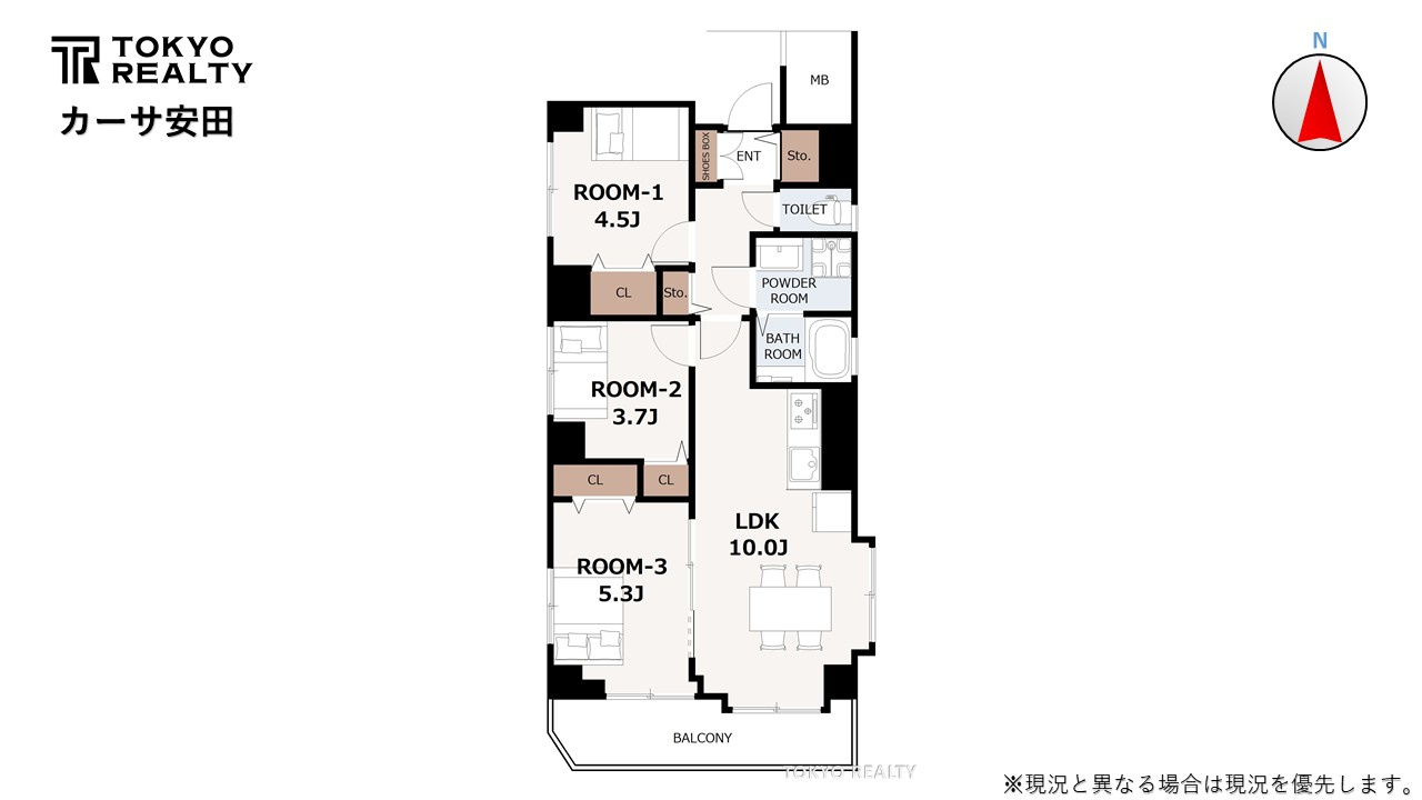 カーサ安田の間取り|間取り図

現地ご見学希望・資料請求などお気軽にお問い合わせ下さい！
03-5990-5201
