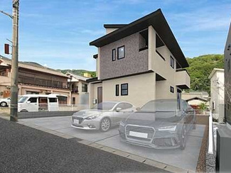 【外観パース】 | ☆阿賀北8丁目　新規分譲☆