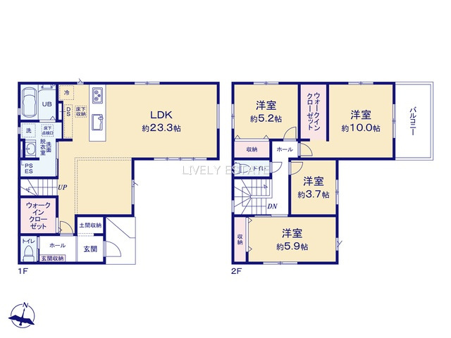 越谷市弥栄町2丁目 新築分譲住宅