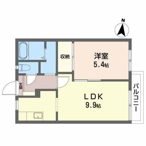 プライム・パークＢの間取り