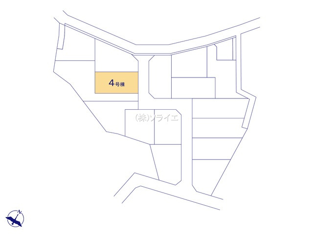 入間市高倉10期　全15棟　新築戸建　グラファーレの区画図