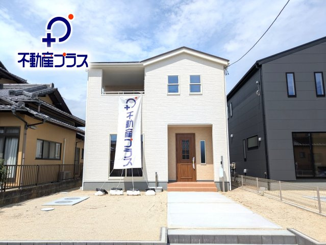 【いわき市錦町江栗1丁目／全5棟／1号棟】　生活応援プレゼントキャンペーン実施中！の外観|◆外観の写真です◆　
暮らしやすさに配慮したゆとりある住空間です♪　人気のデザイナーズ物件で気分が上がりますね♪（＾＾）/