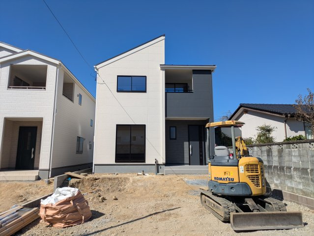 【常磐上湯長谷町第4】　デザイナーズ新築建売住宅　2号棟　新生活応援キャンペーン実施中！の外観|◆外観の写真です◆　
暮らしやすさに配慮したゆとりある住空間です♪　人気のデザイナーズ物件で気分が上がりますね♪（＾＾）/