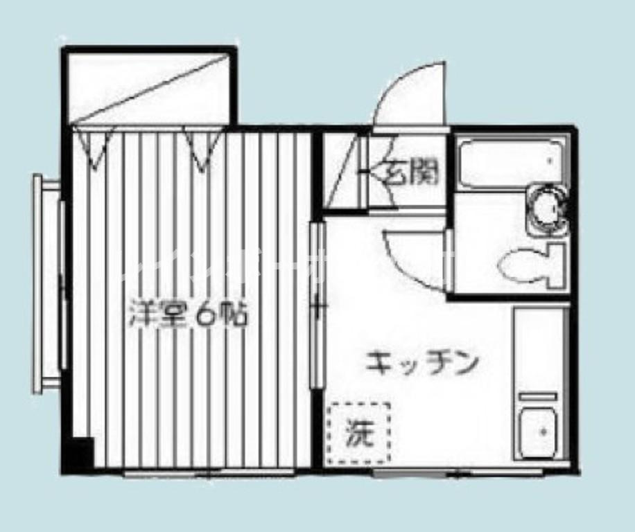 メゾンパルス※初期費用分割あと払いサービス利用可能物件の間取り