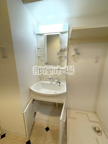 アイル秋葉原ノース弐番館の洗面所|収納