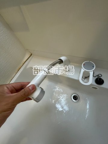アイル秋葉原ノース弐番館の洗面所|シャワー付洗面台