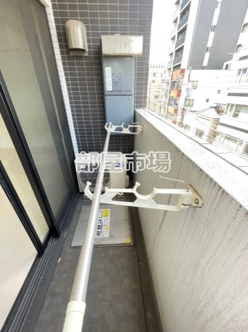 アイル秋葉原ノース弐番館のバルコニー
