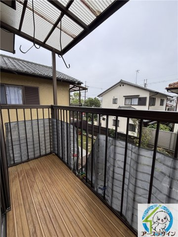 大久保町高丘5丁目　戸建のバルコニー|※改装中（10月4日時点）