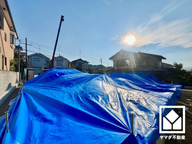 宇治市木幡御蔵山　2期の外観|10月13日　現地写真更新