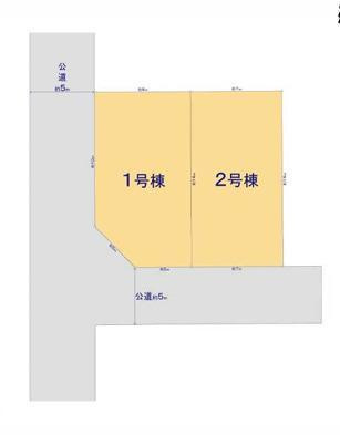 茅ヶ崎市室田２丁目　売地の土地図|土地図