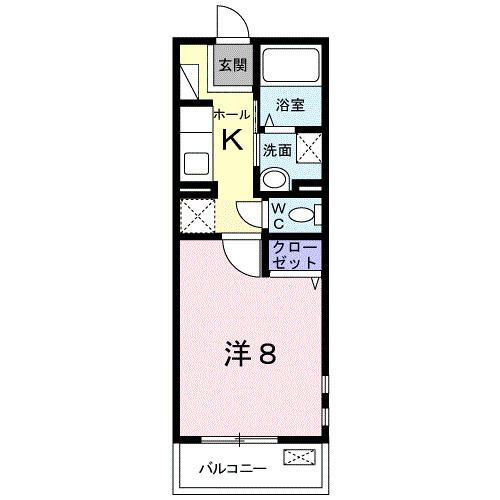イースト　ラディアンスの間取り